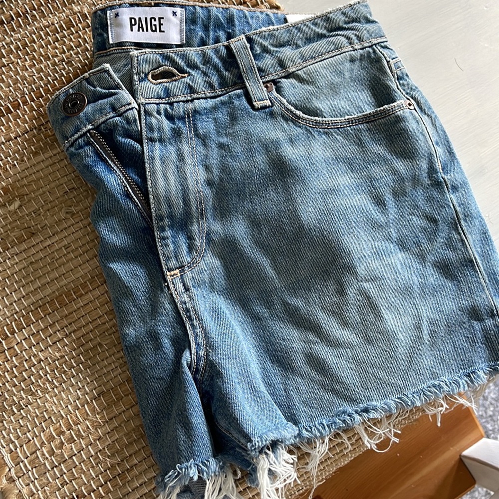 Paige Callie high rise boyfriend short . NWT 26 - Picture 8 of 9